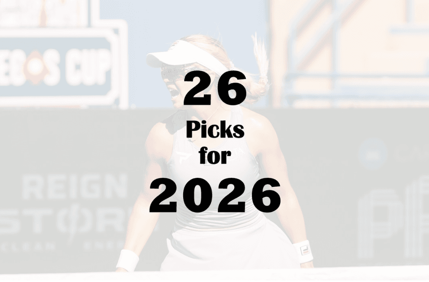  26 predicciones para el pickleball profesional en 2026