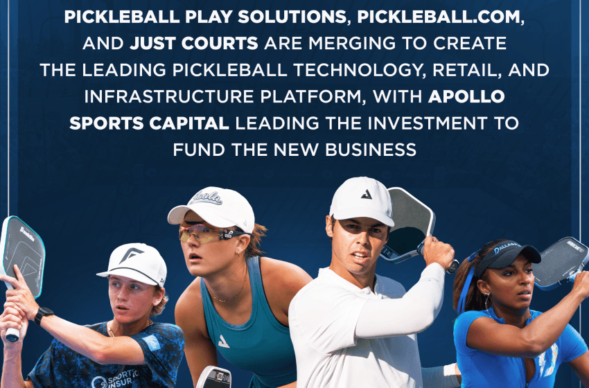  Apollo Sports Capital lidera inversión histórica de 225 millones de dólares en Pickleball Inc.