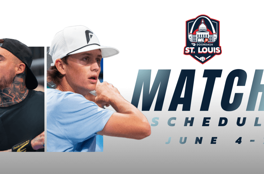  Calendario completo de partidos de Major League Pickleball en St. Louis 2026