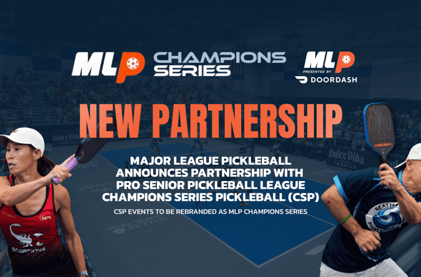  Major League Pickleball y Champions Series Pickleball sellan alianza para 2026