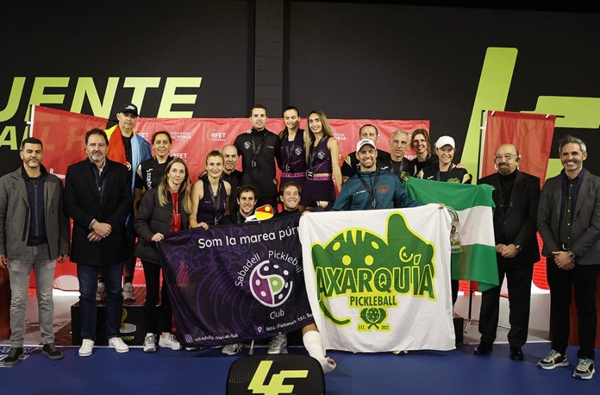  Sabadell Pickleball Club y CD Pickleball Axarquía se coronan en el Campeonato de España de Clubes en Madrid